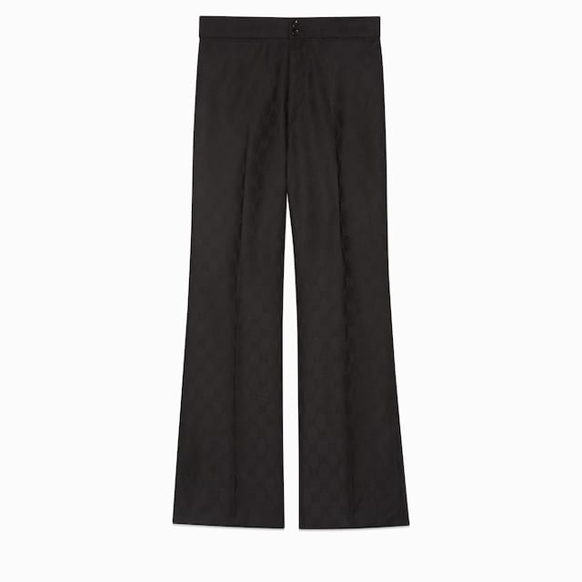 GG wool jacquard pant