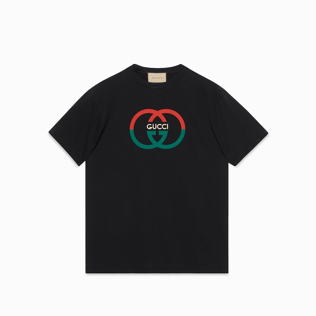 Cotton jersey printed T-shirt