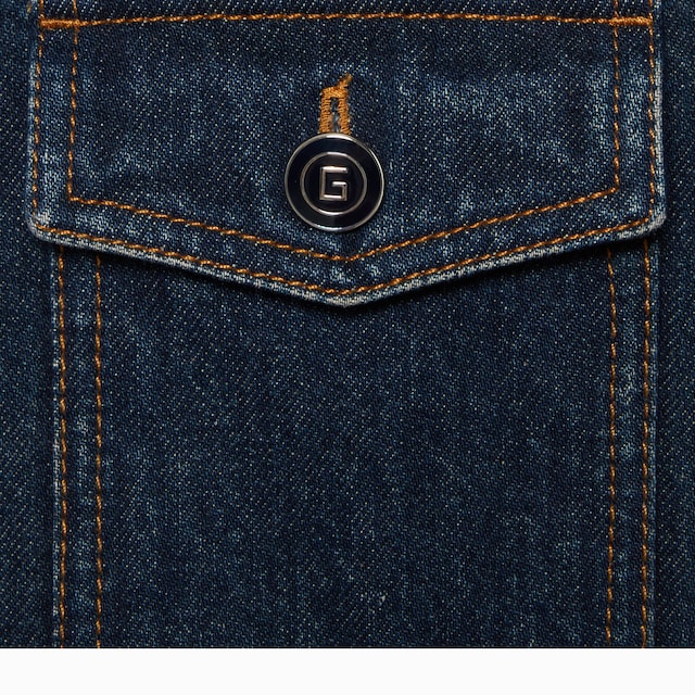 Organic denim dress