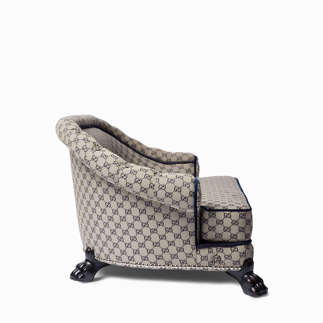 GG Supreme print pet bed