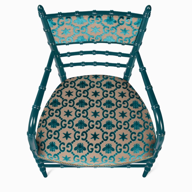 Chiavari-Stuhl mit Armlehne, GG und Bienen