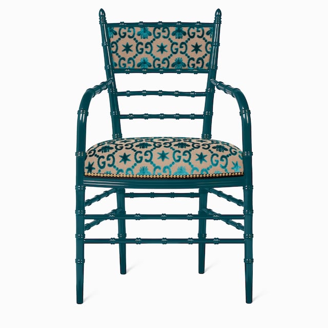 Chiavari-Stuhl mit Armlehne, GG und Bienen