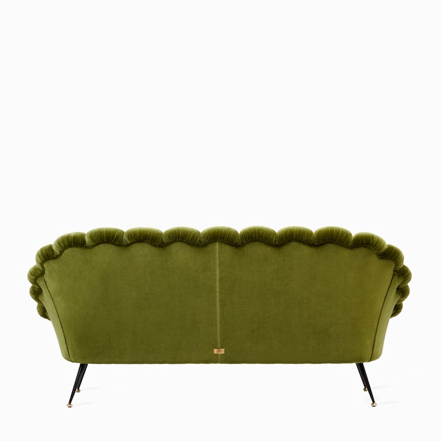 Velvet sofa