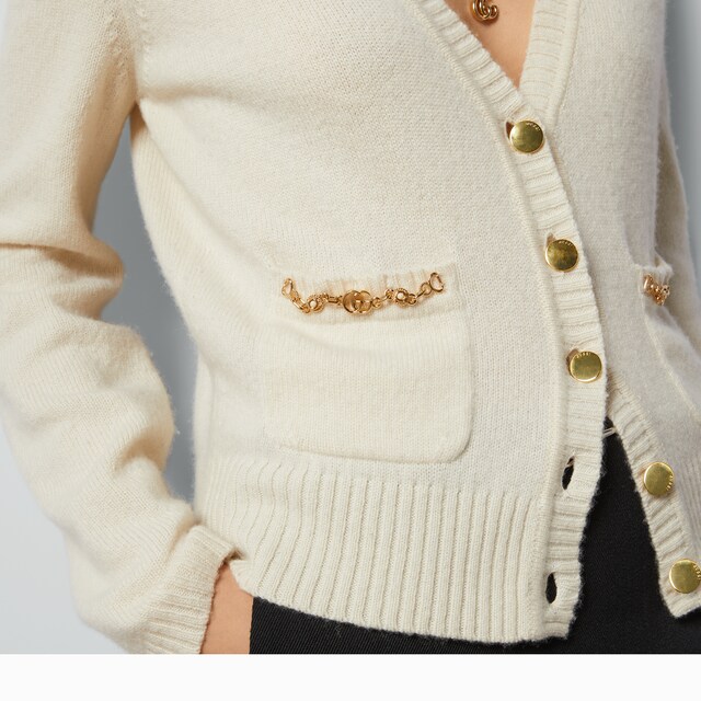 Cashmere cardigan - image 4