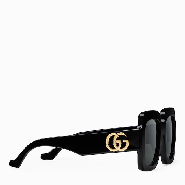 Lentes de sol con montura cuadrada y Doble G