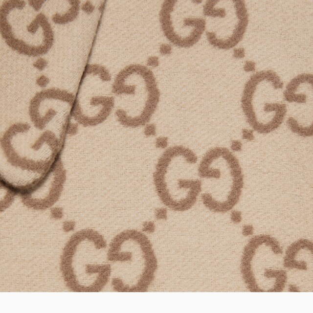 Reversible GG wool coat - image 2