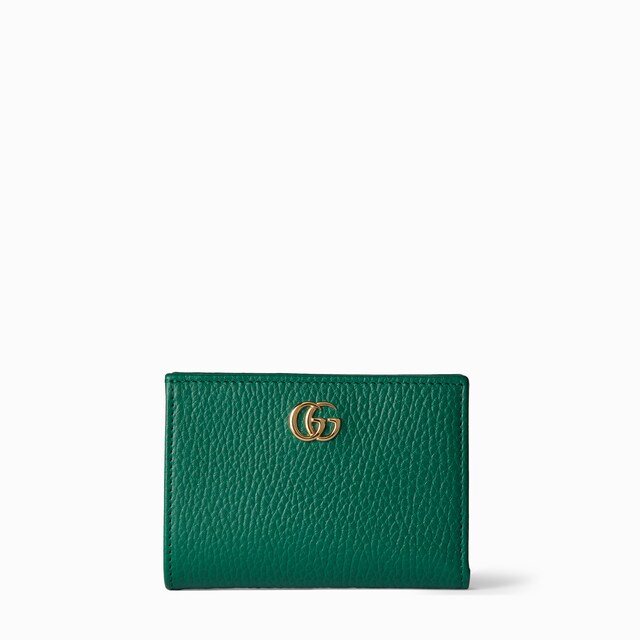 ダブルG 二つ折りウォレット ・ライラック レザー | GUCCI公式