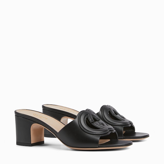 Women's slide sandal with Interlocking G