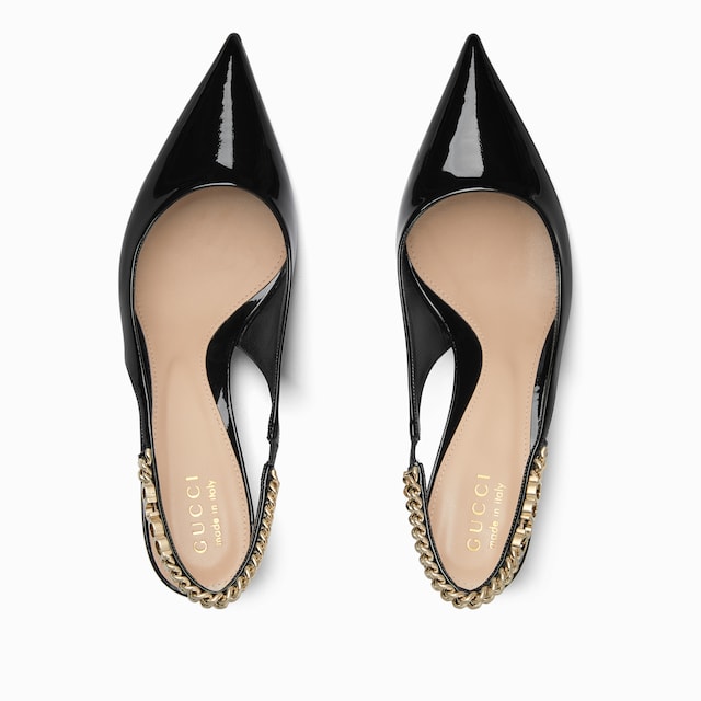 Gucci Signoria slingback pump