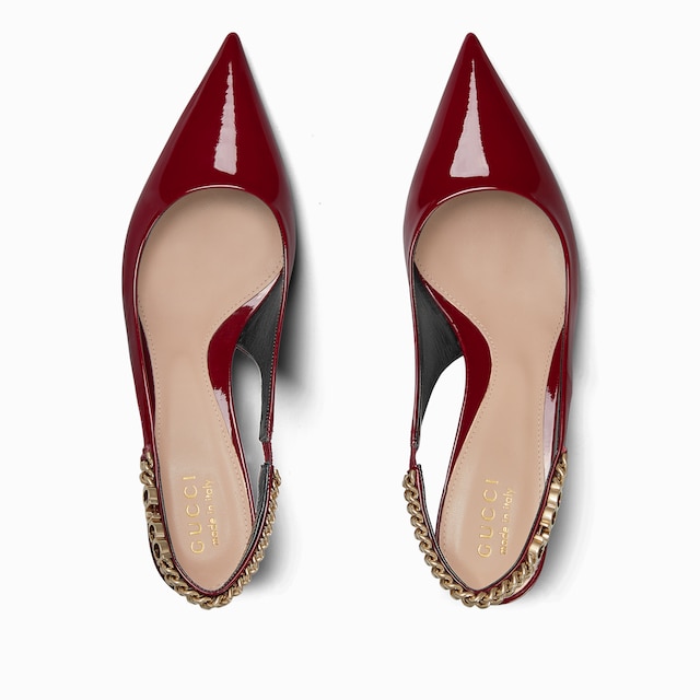 Gucci Signoria slingback pump