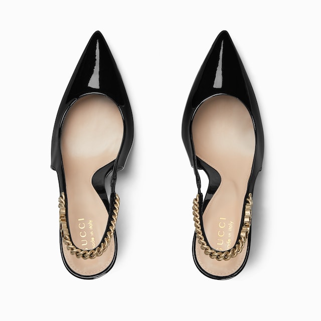 Gucci Signoria slingback pump