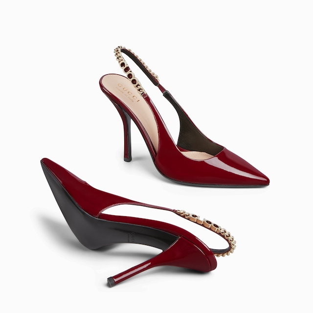 Gucci Signoria slingback pump