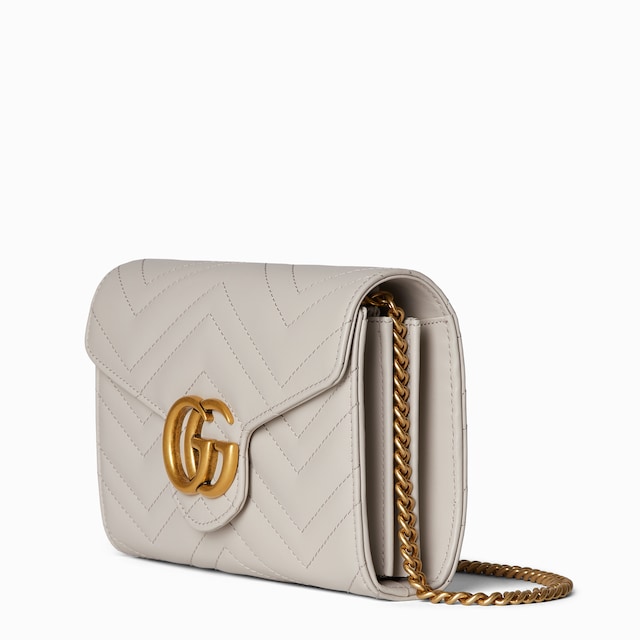 GG Marmont wallet on chain