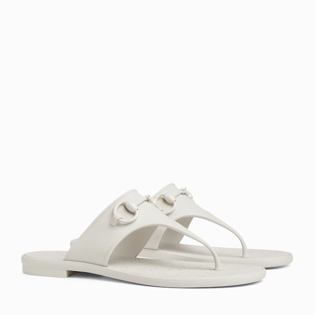Women's thong sandal with Horsebit