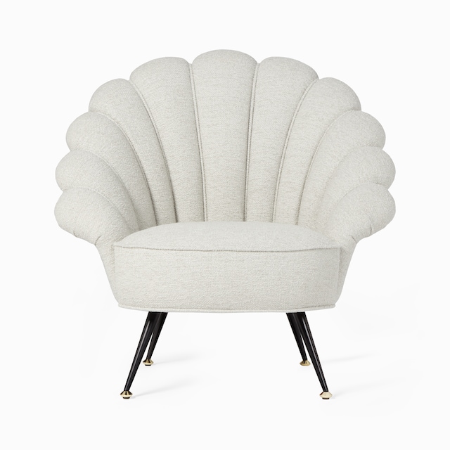 Sessel aus Bouclé