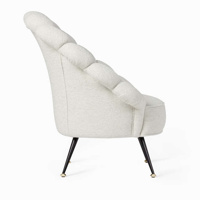 Sessel aus Bouclé