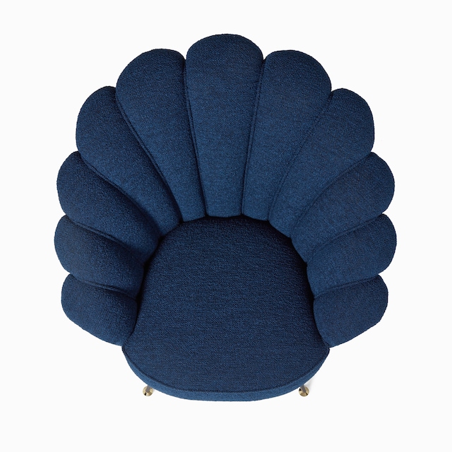 Sessel aus Bouclé