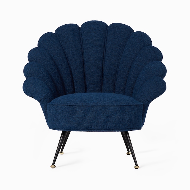 Sessel aus Bouclé