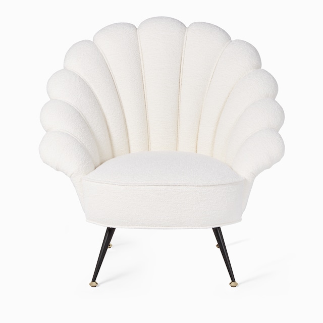 Sessel aus Bouclé