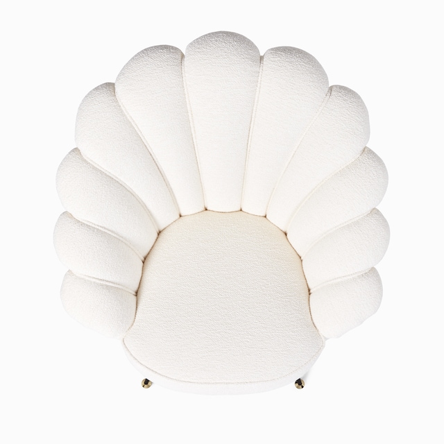 Sessel aus Bouclé