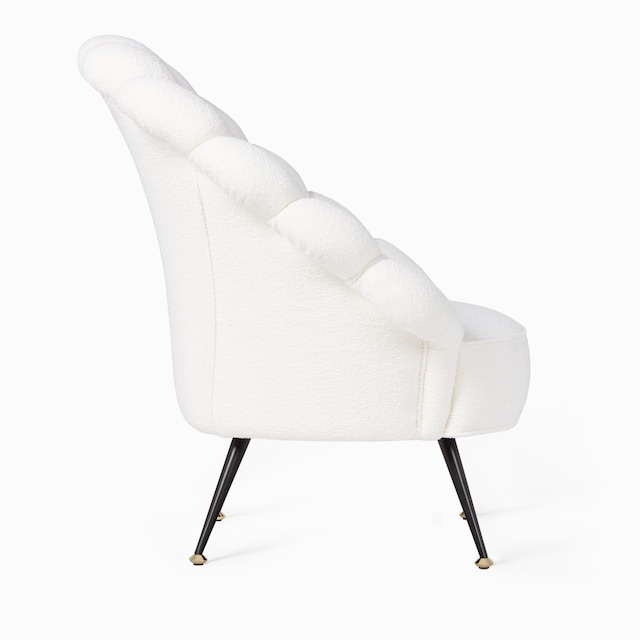 Sessel aus Bouclé