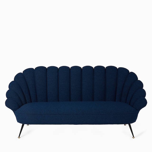 Sofa aus Bouclé
