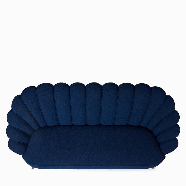 Sofa aus Bouclé