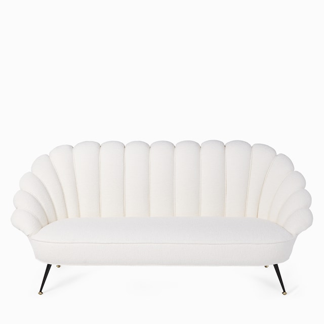 Sofa aus Bouclé