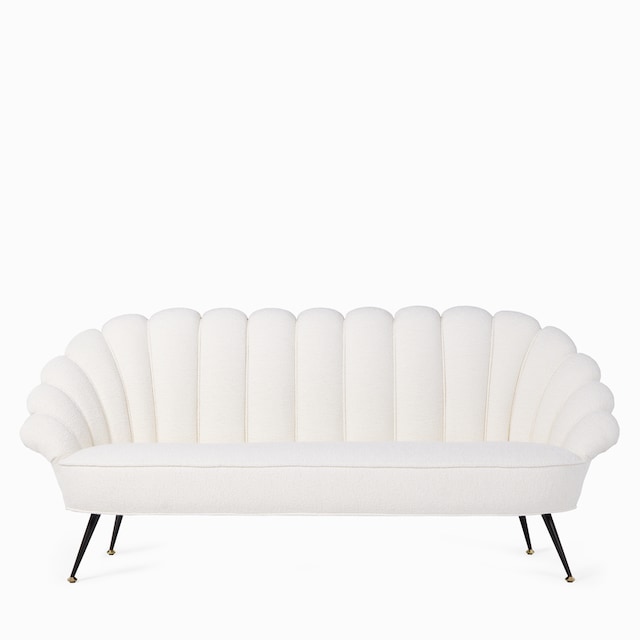 Sofa aus Bouclé
