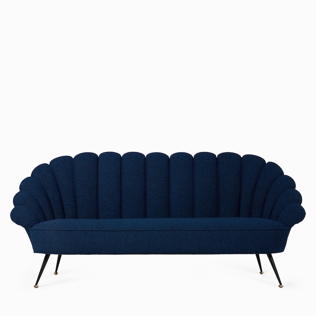 Sofa aus Bouclé