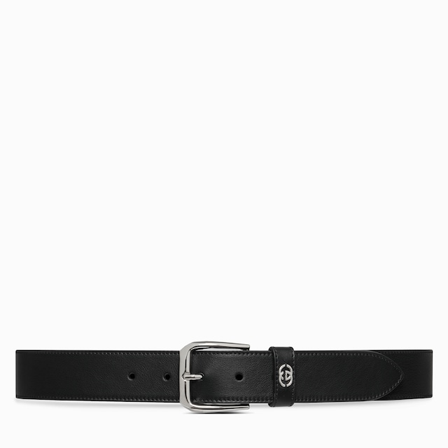 Belt with Interlocking G detail
