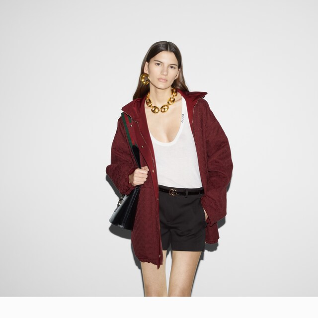 Reversible GG canvas jacket - image 4