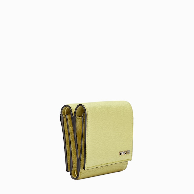 日本限定 GUCCI ロゴ 三つ折りウォレット