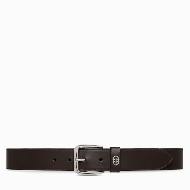 Belt with Interlocking G detail