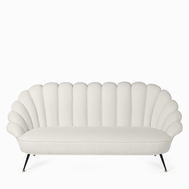 Sofa aus Bouclé