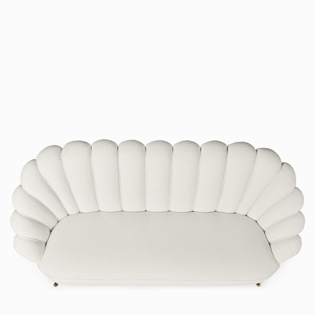 Sofa aus Bouclé