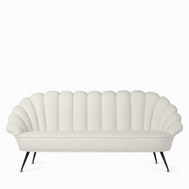 Sofa aus Bouclé