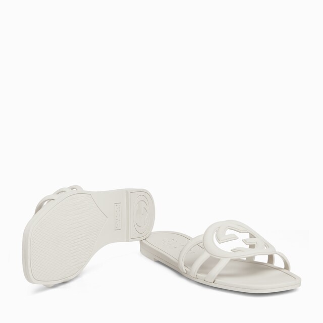Women's Interlocking G slide sandal - image 2