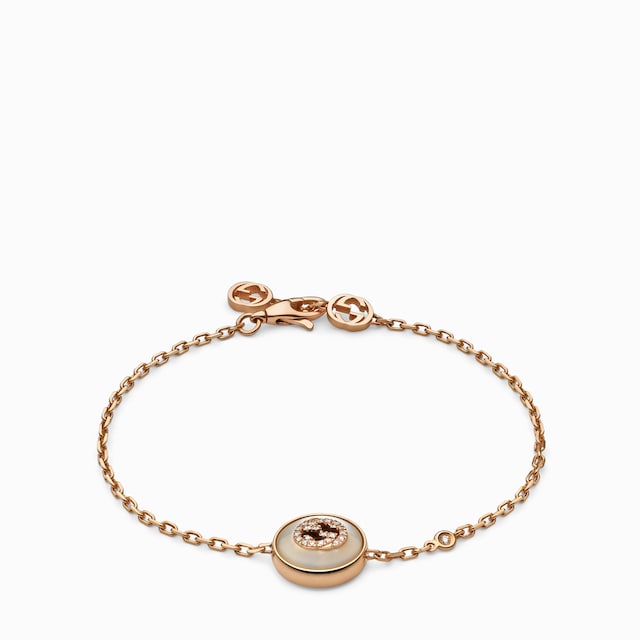 新作 グッチ フローラ 18K ダイヤモンド チェーン ブレスレット グッチ フローラ〕日本限定 18K ダイヤモンド チェーン