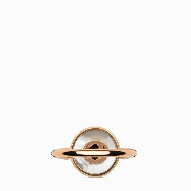 Gucci Interlocking 18k diamond ring