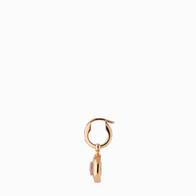 Gucci Interlocking 18k diamond earrings