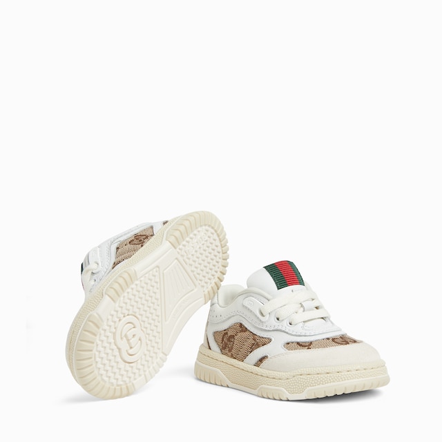 Sneaker Gucci Re-Web bimbi piccoli