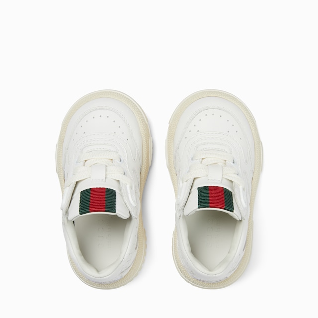 Sneaker Gucci Re-Web bimbi piccoli