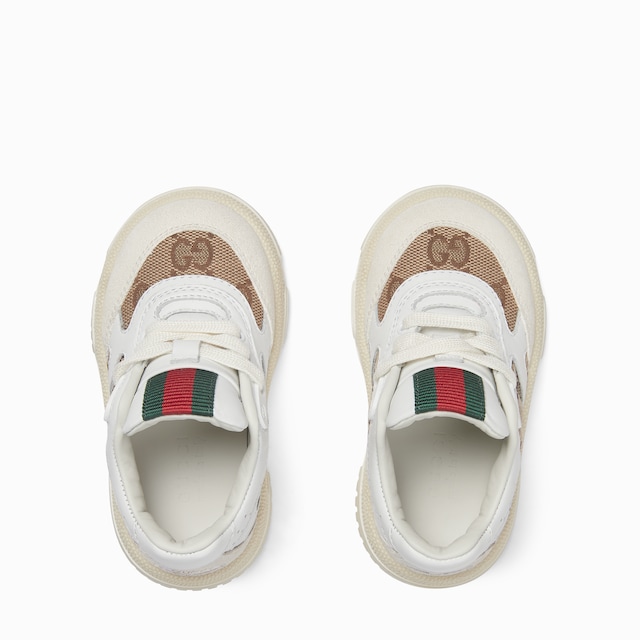 Sneaker Gucci Re-Web bimbi piccoli