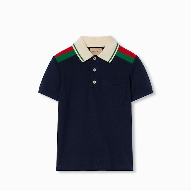 Children's polo shirt with Web