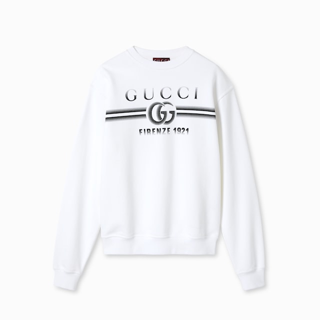 Sweat-shirt en jersey de coton