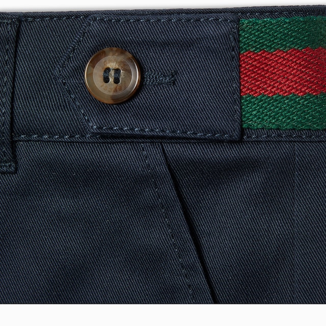 Jupe pour enfant en gabardine de coton