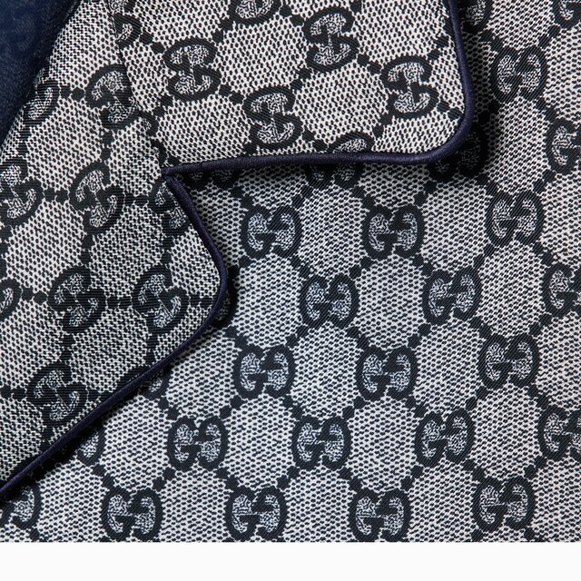 GG silk twill shirt