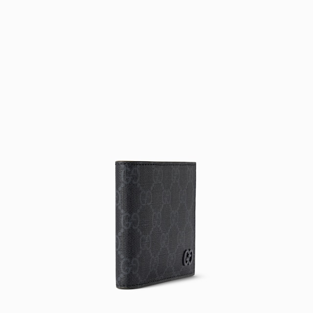 Cartera dos pliegues e interior verde oscuro