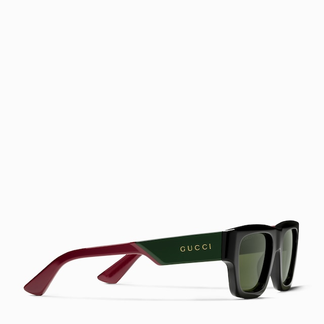 Rectangular frame sunglasses